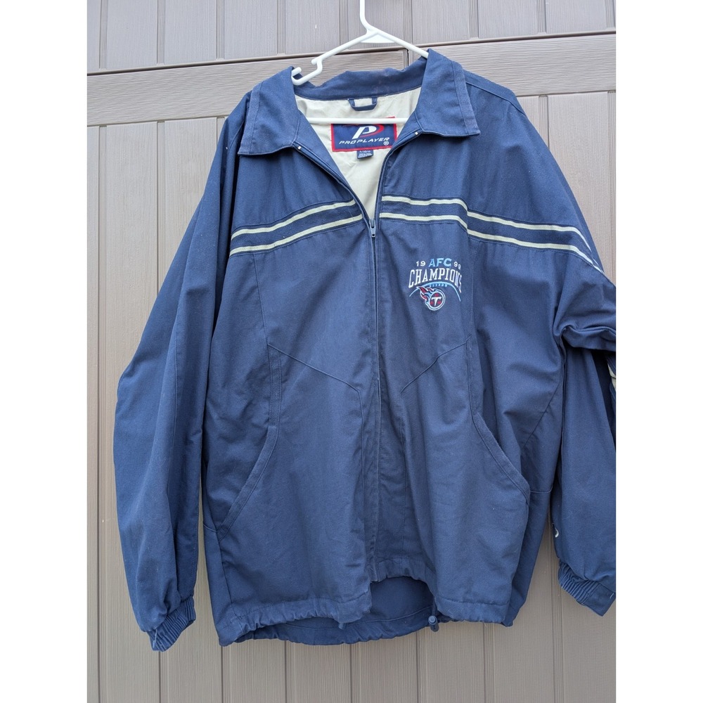 Tennessee Titans Pro‎ Player 1999 AFC Champions Extra Large Jacket Vintage